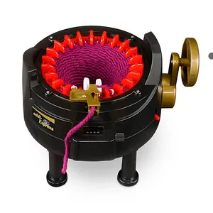 addi Strickmaschine addiExpress Professional - mehrfarbig, ideal für kreative Strickprojekte und einfach in der Handhabung