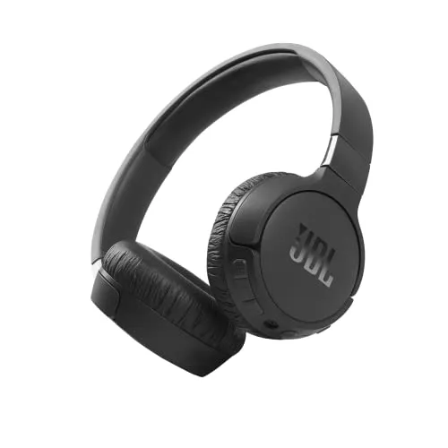 JBL Tune 660 BTNC – On-Ear Noise Cancelling Kopfhörer mit Pure Bass Sound - Kopfhörer mit aktivem Noise Cancelling, bis zu 44 Stunden Spielzeit und faltbarem Design – ideal für Musikliebhaber auf Reisen.