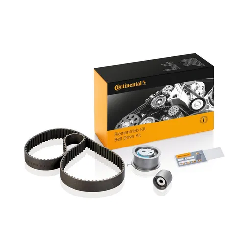 Zahnriemensatz CONTINENTAL CT957K1 - Steuerketten- & Zahnriemensätze, hochwertiger Zahnriemensatz mit 4 Rollen und 130 Zähnen für zuverlässige Motorleistung und Langlebigkeit.