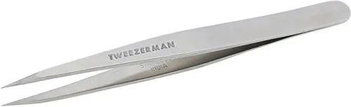 Tweezerman Point Tweezer Silber – Präzisionspinzette - Die Tweezerman Point Tweezer bietet präzise Spitzen für das mühelose Greifen von feinen und eingewachsenen Härchen. Ideal für einen makellosen Look und unverzichtbar in jeder Beauty-Ausrüstung.