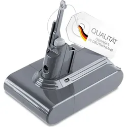 CELLONIC Akku für Dyson V7 Origin, Motorhead, Trigger, +, SV11 - Ersatzakku für Dyson V7 mit 2500mAh, perfekte Passform und lange Lebensdauer. Hochwertiger Lithium-Ionen Akku für zuverlässige Leistung und kostengünstige Alternative zur Geräteersetzung.
