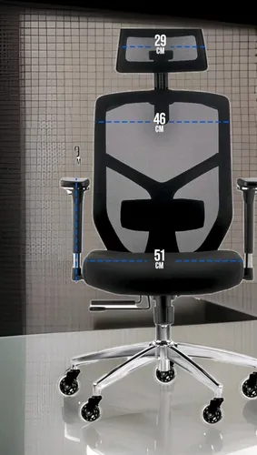 ELITESEATS Bürostuhl Ergonomisch [TESTSIEGER] - Bürostuhl mit atmungsaktiven Materialien und kratzfreien Rollen, ideal für gesundes Sitzen im Home Office oder Büro. Belastbar bis 150 kg und mit mehrfach verstellbarer Rückenlehne für optimale Ergonomie.