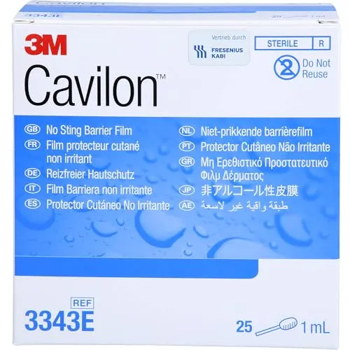 CAVILON 3M Lolly reizfreier Hautschutz 25X1 ml - rezeptfreies Medikament, ideal zum Schutz empfindlicher Haut