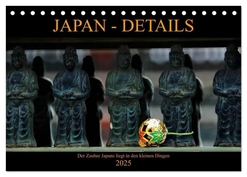 Japan - Details (Tischkalender 2025 DIN A5 quer), CALVENDO Monatskalender | Baur