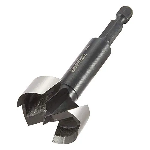 Trend SNAP/FS/32 Forstnerbohrer für Präzisionsbohrungen und Premium-Finish in Weichholz und Hartholz, 32 mm Durchmesser, silberfarben