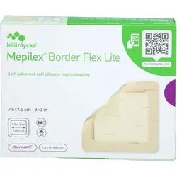 Mepilex Border Flex Lite Schaumverband 7,5x7,5 cm 5 St