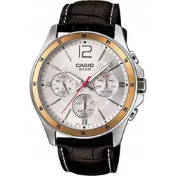 Herren Uhr Casio MTP-1374L-7 - Silber