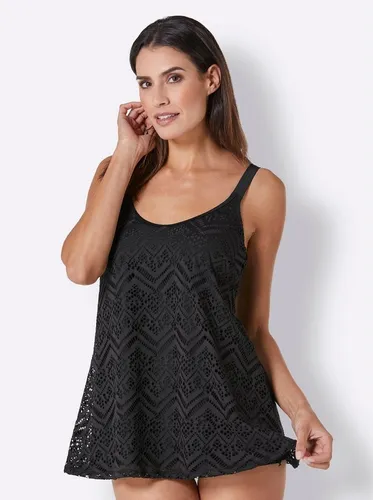 Witt Tankini-Top Oversized, schwarz - Tankini-Oberteile mit breiten Trägern, ohne Bügel für optimalen Tragekomfort – ideal für entspannte Tage am Strand oder im Schwimmbad.