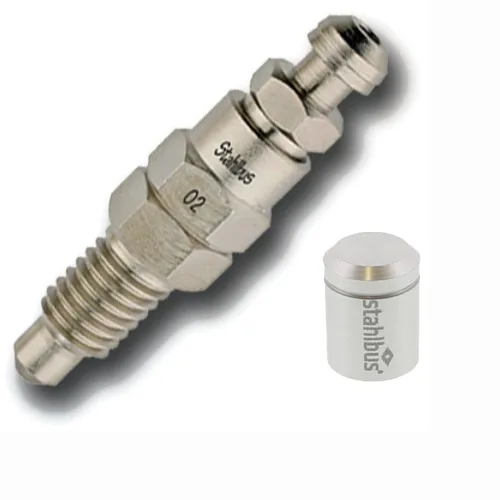 stahlbus Schnell-Entlüfterschraube Entlüfterventil M8x1.25x16 +Ventilkappe Natur