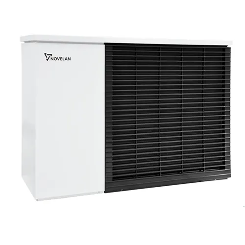 Novelan Luft/Wasser-Wärmepumpe LAD 7-CSD, 7,7kW - Wärmepumpe für Außenaufstellung, inklusive Compactstation Dual und Heizwasservorlauftemperaturen bis +70 Grad – ideal für effiziente Heizlösungen.