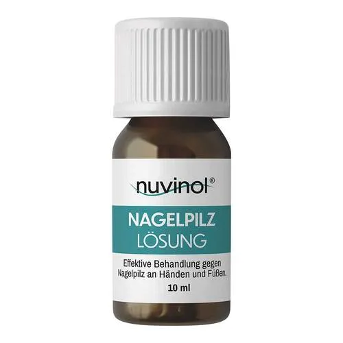 nuvinol Nagelpilz Lösung – effektive Behandlung für gesunde Nägel - Zertifizierte Lösung zur gezielten Behandlung von Nagelpilz an Händen und Füßen. Einfache Anwendung, fördert die Nagelgesundheit und ist auch für Diabetiker geeignet.