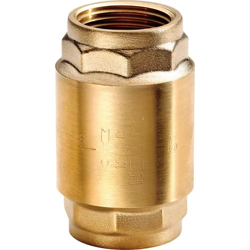 Hermann Schmidt Rückschlagventil 1 1/2" Messing - Sanitärinstallation, robustes Messing-Rückschlagventil für vielseitige Einbaulösungen in jedem Winkel.