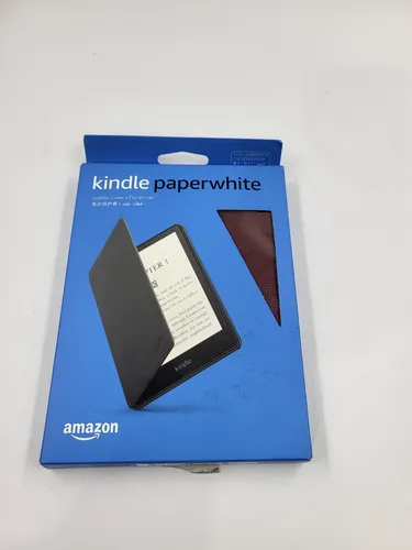 Amazon Kindle Paperwhite 11 Gen Lederhülle Merlot Sleep Wake Cover