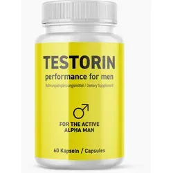 Testorin Kapseln - Performance for men (60 Stück) - Nahrungsergänzungsmittel für aktive Männer, unterstützt sexuelle Aktivität und Energie mit natürlichen Zutaten wie L-Arginin & Maca-Pulver. Einfach einzunehmen, ohne Rezept erhältlich.