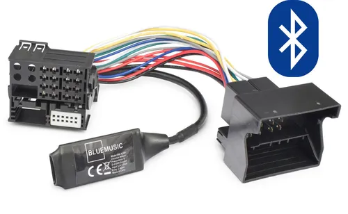 BlueMusic Bluetooth Musikadapter für VW Modelle - Bluetooth-Adapter für VW Polo, Golf 6, Passat B7 - ermöglicht kabelloses Audio-Streaming und Freisprechen für ein sicheres Fahrerlebnis.