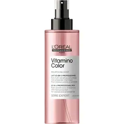 L'Oréal Professionnel Série Expert Vitamino Color 10-in-1 Milk (190 ml) - Haarkosmetik für coloriertes Haar, bietet 10 Vorteile in einem Produkt, darunter Hitzeschutz bis 230°C und Anti-Frizz-Schutz für gesund glänzendes Haar.