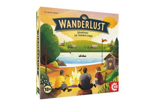 Game Factory Spiel Wanderlust: Abenteuer im Sommercamp Strategie-Brettspiel