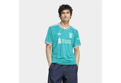 ADIDAS Herren Trikot FC Liverpool 25/26 Ausweichtrikot - Trikot für Fans des FC Liverpool, mit feuchtigkeitsregulierendem AEROREADY für optimalen Tragekomfort und stylischem Design.