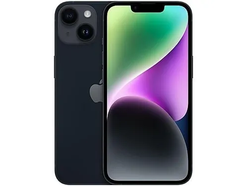 Apple iPhone 14 128GB Midnight - Schwarz, beeindruckende Kamerafunktionen und lange Batterielaufzeit für rund um die Uhr Nutzung