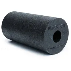 BLACKROLL Faszienrolle MINI 15 x 6 cm – Schwarz - Kompakte Faszienrolle für gezielte Anwendungen an Füßen, Beinen und Armen. Ideal für Zuhause, im Büro oder unterwegs. Unterstützt Flexibilität und ist perfekt für Yoga und Pilates. Hautfreundlich und einfach zu reinigen.