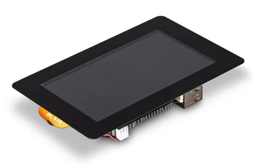 Raspberry Pi Touch Display 2, 5 Portrait - 5-Zoll-Touchscreen-Display für Raspberry Pi, ideal für interaktive Projekte mit Unterstützung für fünf Finger und einfache Verbindung über GPIO und DSI.