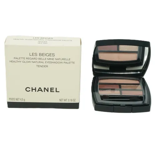 Chanel Les Beiges Palette Regard Belle Mine Naturelle 4,5 g - Make Up - Vielseitige Farbpalette für einen natürlichen, strahlenden Look mit pflegenden Inhaltsstoffen.