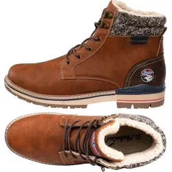Nebulus ROVER P5708 Herren Winterstiefel 42 - hellbraun - Hochwertige Winterstiefel in Größe 42, robustes Material und optimaler Komfort für kalte Tage. Ideal für den täglichen Gebrauch.