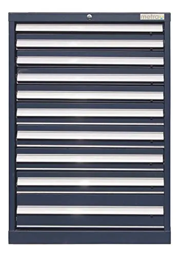 Werkzeugschrank, Schubladenschrank 10 Schubladen, blau