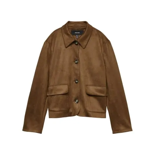 VERO MODA Vmjose Kelly Short Jacket Ga Noos – Elegante Kurzjacke - Modische Kurzjacke von Vero Moda mit Reverskragen und Langarm. Ideal für stilvolle Outfits und vielseitige Tragemöglichkeiten.