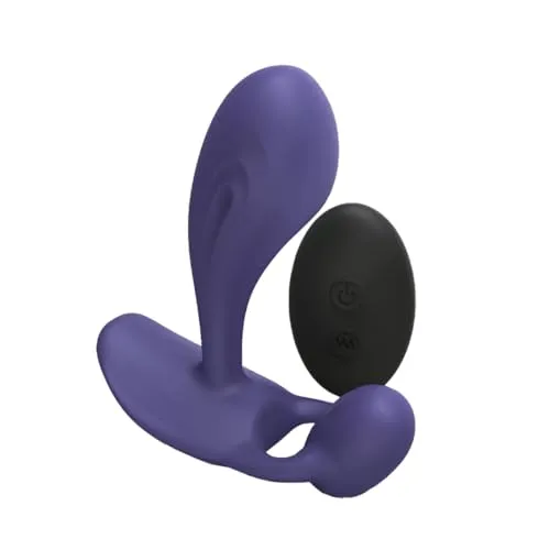 Love to Love Witty P&G Vibrator mit Fernbedienung, Indigo, 10x11x4 cm