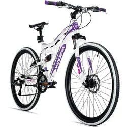 Bergsteiger Mountainbike Kodiak 26, 29 Zoll - Vielseitiges All-Mountain-Fahrrad - Fahrrad mit 21-Gang Shimano Schaltung, robustem Stahlrahmen und ergonomischem Sattel für komfortable Fahrten in der Natur. Ideal für Abenteuer ab 150 cm Körpergröße.