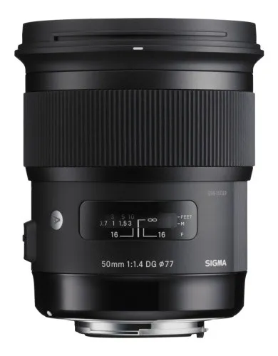 NIKON Sigma EX 1,4/50 DG HSM ART - Hochwertiges Objektiv - Objektiv für Nikon F mit einer maximalen Blende von F/1.4, ideal für kreative Fotografie und beeindruckende Bildqualität.