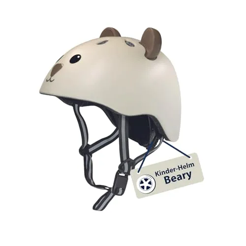 HUDORA Kinderhelm mit Tier-Motiv - Sicherer & bequemer Helm für Kleinkinder - Fahrradhelme mit 9 Belüftungsöffnungen für optimale Luftzirkulation und In-Mould-Bauweise für ein angenehmes Tragegefühl. Ideal für Laufrad, Scooter und Fahrrad!