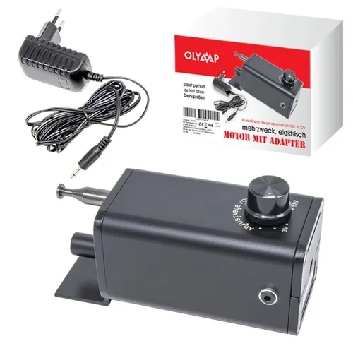 Olymp Grillspieß Mangal Schaschlik Grill Motor aus Edelstahl - Grillspieße mit leistungsstarkem Motor für gleichmäßiges Grillen, ideal für BBQ-Fans und Feiern im Freien.