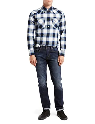 Levi's Herren 511 Slim Jeans - Moderne Slim-Fit Jeans mit bequemer Passform, ideal für einen eleganten Look und optimale Bewegungsfreiheit – die perfekte Alternative zur Skinny Jeans.