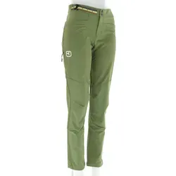 Ortovox Pala Pants Damen Kletterhose - Oliv Dunkelgrün - Größe L - Kletterschuhe & -bekleidung, strapazierfähige und atmungsaktive Kletterhose für höchsten Komfort und Bewegungsfreiheit beim Klettern.