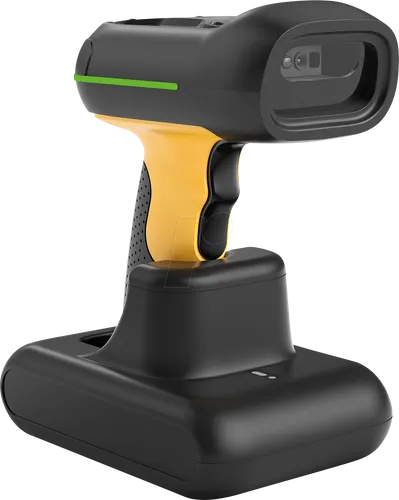 INATECK BCST75SS - 2D Barcodescanner mit Bluetooth und USB - Der BCST75SS ist ein industrieller 2D Barcodescanner mit IP67-Zertifizierung für robusten Einsatz. Er bietet ausgezeichnete Dekodierfähigkeiten und eine Reichweite von bis zu 100 Metern für effizientes Scannen in jeder Umgebung.