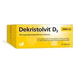 Dekristolvit D3 2000 I.e. Tabletten 120 St