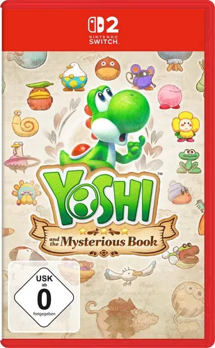 Yoshi and the Mysterious Book für Nintendo Switch 2 - Erlebe ein spannendes Abenteuer mit Yoshi! Entdecke eine zauberhafte Welt voller kreativer Herausforderungen und seltsamer Wesen. Ideal für Einzelspieler und voller Überraschungen!
