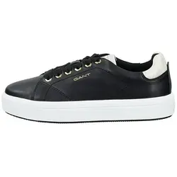 Gant Damen Sneakers GANT-31531982 Schwarz - Stylische Sneakers in Schwarz, Größe 38 EU, aus hochwertigem Naturleder – ideal für den täglichen Komfort und modischen Auftritt.