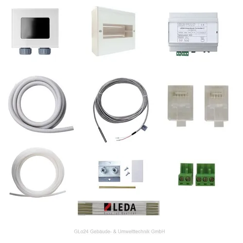 LEDA LUC 2 Unterdruck-Controller HOHLWAND Set Hohlwandset Druckwächter