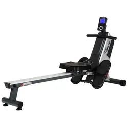 Hammer Rudergerät Pro Force II - Kraftvolles Rudertraining für ein gesundes Ganzkörpertraining, bequem von zu Hause aus