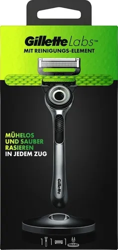 Gillette Labs® Nassrasierer Herren – Präzise Rasur - Nassrasierer für Herren mit innovativer Hautschutztechnologie für eine sanfte und gründliche Rasur ohne Irritationen.