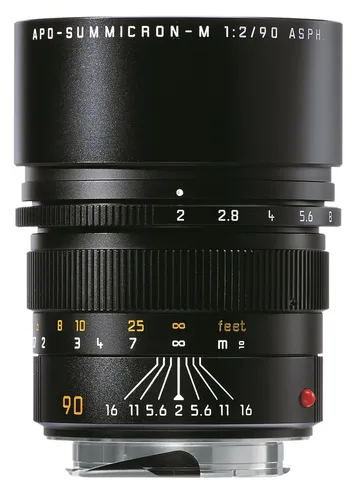 Leica 11884 APO-Summicron-M 90mm F/2 ASPH. Gebrauchtware mit 10% Rabatt - Objektive – Hochwertiges Leica-Objektiv mit 12 Monaten Garantie, ideal für kreative Fotografie, auch bei schwierigen Lichtverhältnissen.