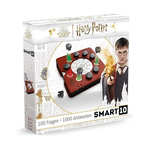 Piatnik 7246 - Smart 10 Harry Potter Quizspiel für Fans, 100 spannende Fragen für Zuhause und Unterwegs, ideal für Spieleabende!
