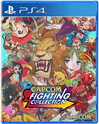 Capcom Fighting Collection 1 - PS4 [US Version] - Kämpfespiel-Sammlung mit Titeln wie Street Fighter und Darkstalkers. Online-Modi, Einsteigerfreundlichkeit und über 500 Illustrationen im Museum für nostalgische und neue Spieler.