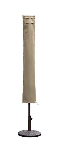 Sekey® Schutzhülle für Sonnenschirme Ø 200 cm - Robuste Schutzhülle aus 600D Oxford-Gewebe mit UV-Beschichtung. Optimaler Wetterschutz für Ihren Sonnenschirm, ausgestattet mit gepolsterten Griffen und Luftöffnungen zur Vermeidung von Schimmel.