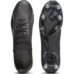 Puma Ultra Ultimate MxSG Fußballschuhe Herren - Schwarz Asphalt EU 42 - Hochleistungs-Fußballschuhe für Herren mit federleichtem ULTRAWEAVE-Obermaterial und PWRTAPE für optimalen Halt bei schnellen Bewegungen. Ideal für weiche Naturböden.