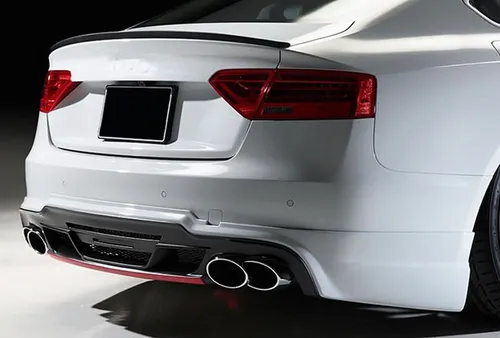 Passend für Audi A5 S5 RS5 Heck Spoiler Spoilerlippe Kofferraum Lippe Heckspoile