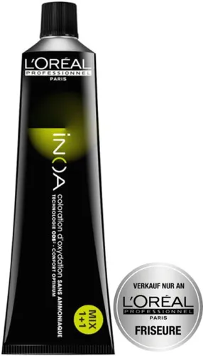 L'Oréal Professionnel Inoa Haarfarbe Clear 60 ml - Ammoniakfreie Coloration mit ODS Technologie für intensive Farbkraft und 100% Grauhaarabdeckung. Ideal für professionelle Ergebnisse zu Hause.